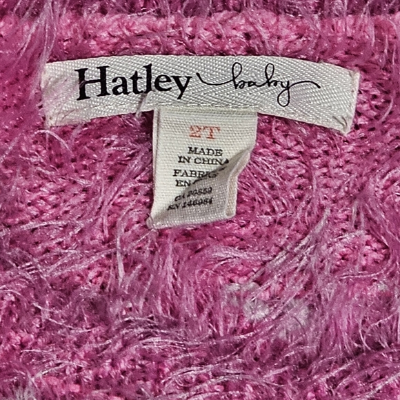 Hatley Pink Fuzzy Sweater Dress For Kid - Picture 2 of 3